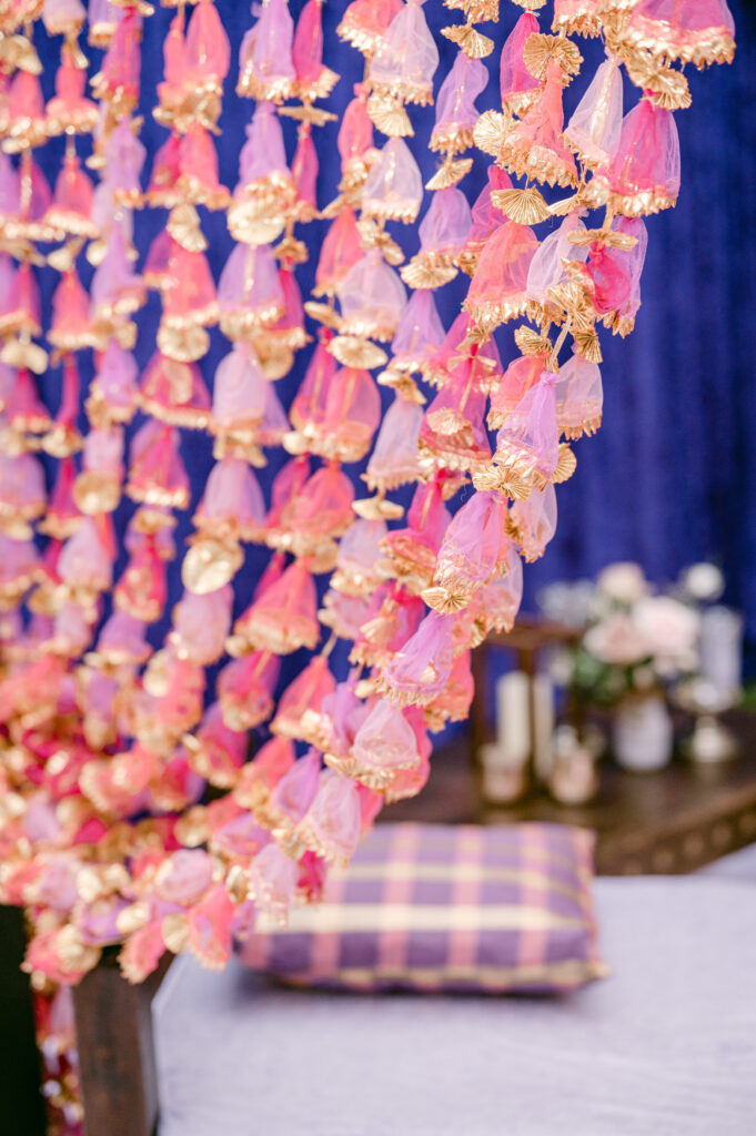 Detailed South Asian wedding decor representing Dubai wedding planning mistakes in cohesive event design