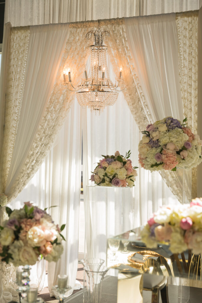 Refined wedding stage and decor showing Dubai wedding planning mistakes to avoid in venue styling and layout