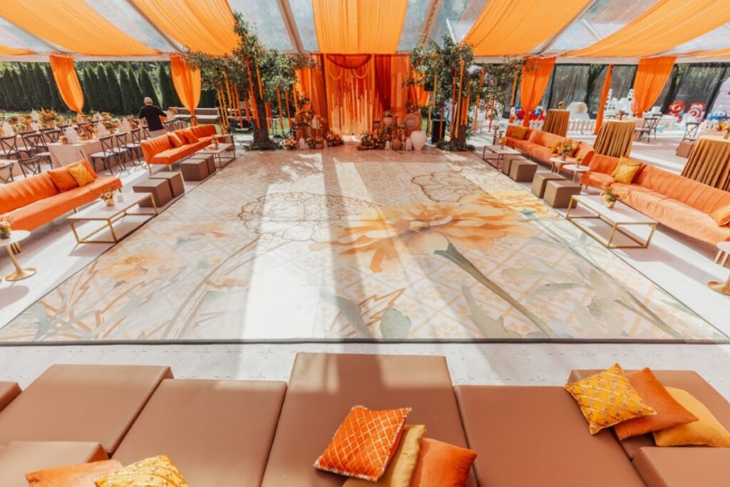 how to plan a wedding budget by structuring multi day wedding events with decor seating and layout planning