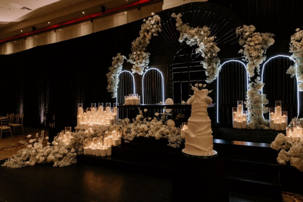 luxury wedding setup reflecting a well planned wedding payment schedule