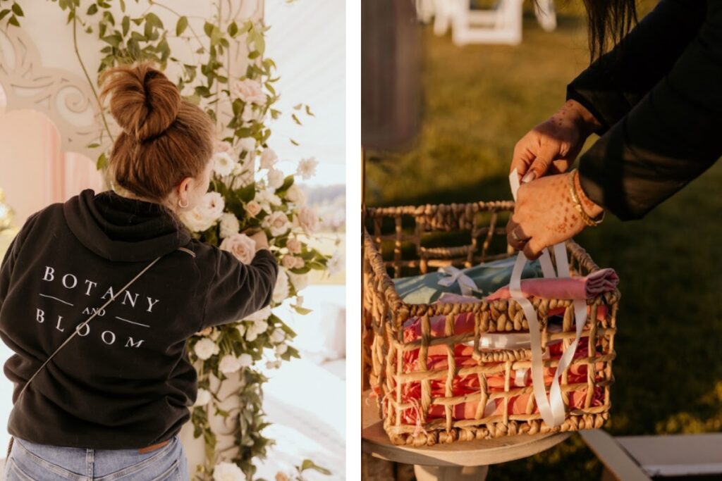 destination wedding planning live wedding performance and coordination during reception event